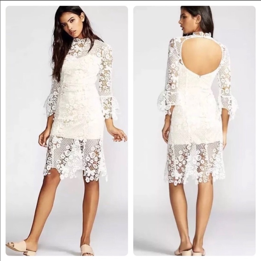 Free People Crochet Lace Spezia Dress